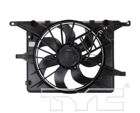 TYC Genera Dual Radiator and Condenser Fan Assembly