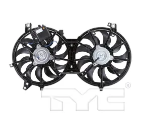 TYC Genera Dual Radiator and Condenser Fan Assembly