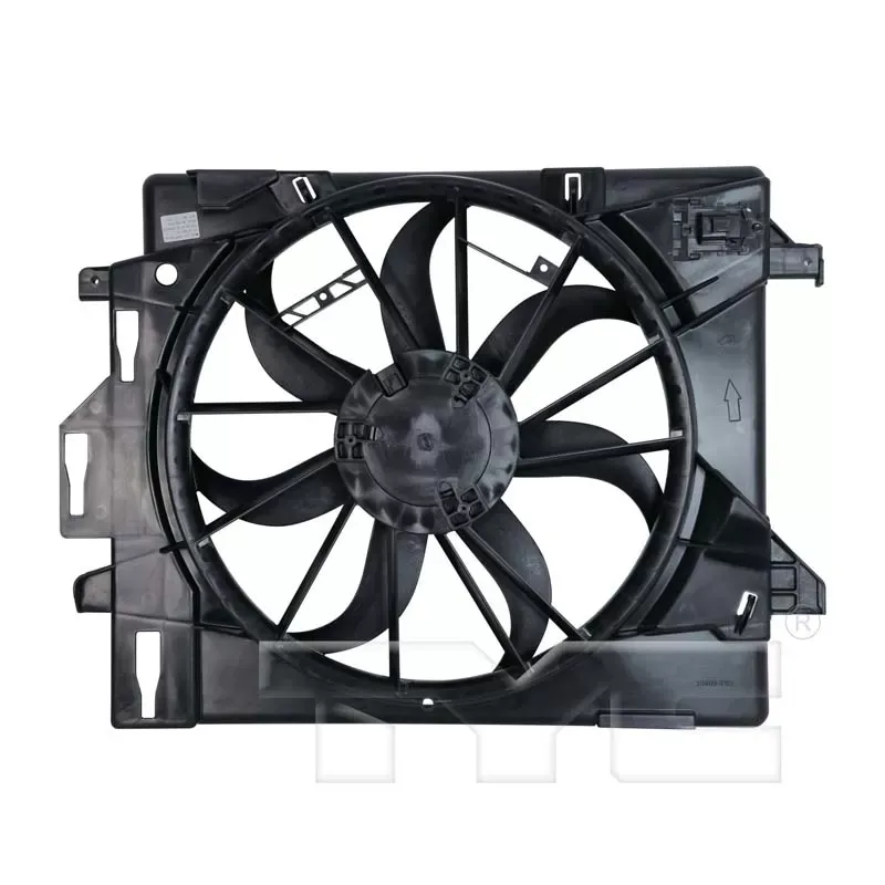 TYC Genera Dual Radiator and Condenser Fan Assembly - 621860