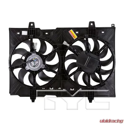 TYC Genera Dual Radiator and Condenser Fan Assembly Nissan Rogue 2008-2013 - 621880