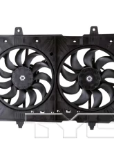 TYC Genera Dual Radiator and Condenser Fan Assembly Nissan Rogue 2008-2013                                     - 621880 - Image 6