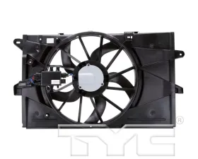 TYC Genera Dual Radiator and Condenser Fan Assembly
