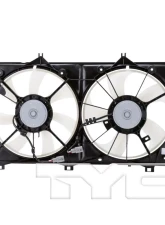 TYC Genera Dual Radiator and Condenser Fan Assembly Toyota Camry 2007-2011                                     - 621900 - Image 2