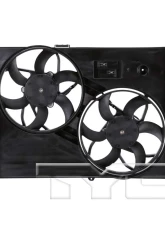 TYC Genera Dual Radiator and Condenser Fan Assembly Saturn Vue 2008-2010                                     - 621910 - Image 3