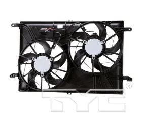 TYC Genera Dual Radiator and Condenser Fan Assembly
