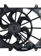 TYC Genera Dual Radiator and Condenser Fan Assembly Jeep Liberty 2008-2012                                     - 621940 - Image 5