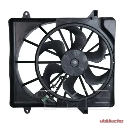 TYC Genera Dual Radiator and Condenser Fan Assembly Jeep Liberty 2008-2012 - 621940