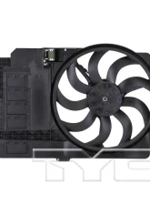 TYC Genera Dual Radiator and Condenser Fan Assembly Mini Cooper 2002-2003                                     - 621980 - Image 3