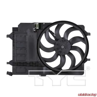 TYC Genera Dual Radiator and Condenser Fan Assembly Mini Cooper 2002-2003 - 621980