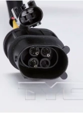 TYC Genera Dual Radiator and Condenser Fan Assembly Mini Cooper 2002-2003                                     - 621980 - Image 4