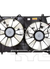 TYC Genera Dual Radiator and Condenser Fan Assembly Toyota Highlander 2008-2013 3.5L V6                                     - 622000 - Image 4