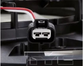 TYC Genera Dual Radiator and Condenser Fan Assembly Toyota Highlander 2008-2013 3.5L V6