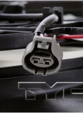 TYC Genera Dual Radiator and Condenser Fan Assembly Toyota Highlander 2008-2013 3.5L V6                                     - 622010 - Image 5