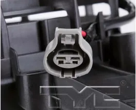 TYC Genera Dual Radiator and Condenser Fan Assembly Toyota Highlander 2008-2010