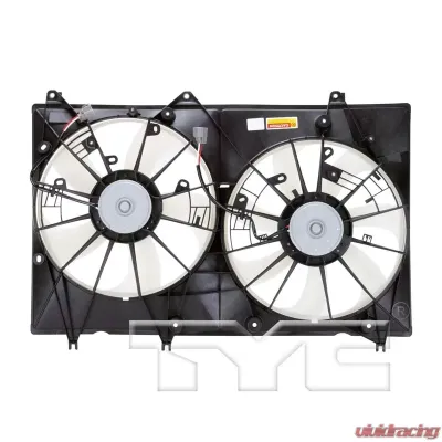 TYC Genera Dual Radiator and Condenser Fan Assembly Toyota Highlander 2008-2010 - 622020