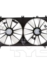 TYC Genera Dual Radiator and Condenser Fan Assembly Lexus IS250 2006-2012                                     - 622070 - Image 2