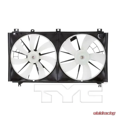 TYC Genera Dual Radiator and Condenser Fan Assembly Lexus IS250 2006-2012 - 622070