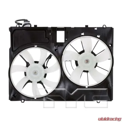 TYC Genera Dual Radiator and Condenser Fan Assembly Toyota Sienna 2007-2010 3.5L V6 - 622080