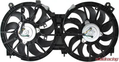 TYC Genera Dual Radiator and Condenser Fan Assembly Nissan - 622110