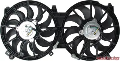 TYC Genera Dual Radiator and Condenser Fan Assembly Nissan Maxima 2009-2014 - 622150