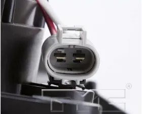 TYC Genera Dual Radiator and Condenser Fan Assembly Toyota 2.4L 4-Cyl