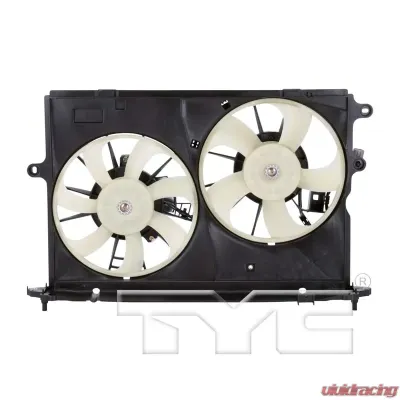 TYC Genera Dual Radiator and Condenser Fan Assembly Toyota 2.4L 4-Cyl - 622170