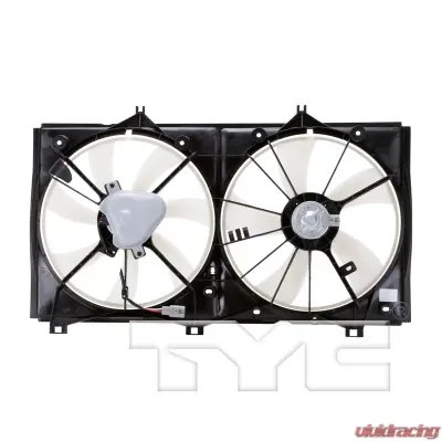 TYC Genera Dual Radiator and Condenser Fan Assembly Toyota Camry 2007-2009 2.4L 4-Cyl - 622200