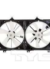 TYC Genera Dual Radiator and Condenser Fan Assembly Toyota Camry 2007-2009 2.4L 4-Cyl                                     - 622200 - Image 4