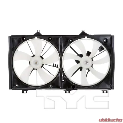 TYC Genera Dual Radiator and Condenser Fan Assembly Toyota Camry 2007-2009 2.4L 4-Cyl - 622200