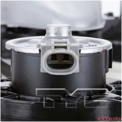 TYC Genera Dual Radiator and Condenser Fan Assembly Toyota Camry 2007-2009 2.4L 4-Cyl - 622200