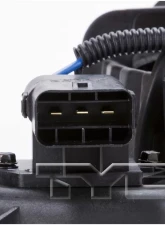 TYC Genera Dual Radiator and Condenser Fan Assembly Kia Soul 2010-2011 1.6L 4-Cyl                                     - 622240 - Image 4