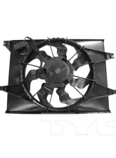 TYC Genera Dual Radiator and Condenser Fan Assembly Kia Soul 2010-2011 2.0L 4-Cyl                                     - 622250 - Image 4
