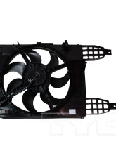 TYC Genera Dual Radiator and Condenser Fan Assembly Chevrolet Aveo 2009-2011                                     - 622260 - Image 2