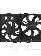 TYC Genera Dual Radiator and Condenser Fan Assembly Chevrolet Equinox 2008 3.6L V6                                     - 622300 - Image 4
