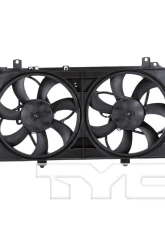 TYC Genera Dual Radiator and Condenser Fan Assembly Chevrolet Camaro 2010                                     - 622350 - Image 3
