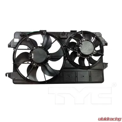 TYC Genera Dual Radiator and Condenser Fan Assembly Ford Transit Connect 2010-2013 - 622370