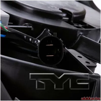 TYC Genera Dual Radiator and Condenser Fan Assembly - 622430