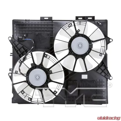 TYC Genera Dual Radiator and Condenser Fan Assembly Cadillac - 622530