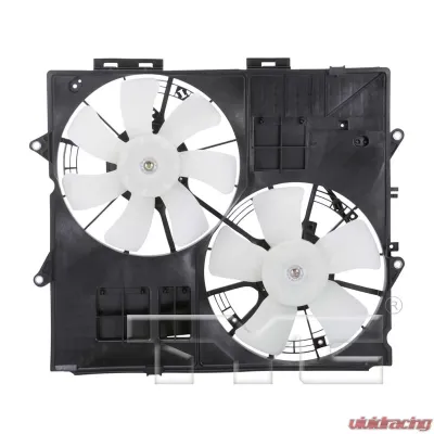 TYC Genera Dual Radiator and Condenser Fan Assembly Cadillac - 622530