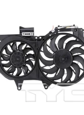 TYC Genera Dual Radiator and Condenser Fan Assembly Audi 80 1988                                     - 622540 - Image 5