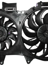 TYC Genera Dual Radiator and Condenser Fan Assembly Audi 80 1988                                     - 622540 - Image 7