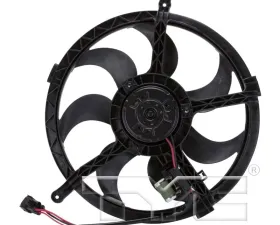 TYC Genera Dual Radiator and Condenser Fan Assembly Mini 1.6L 4-Cyl