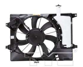 TYC Genera Dual Radiator and Condenser Fan Assembly