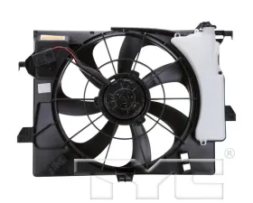 TYC Genera Dual Radiator and Condenser Fan Assembly Hyundai 2012-2017