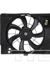 TYC Genera Dual Radiator and Condenser Fan Assembly Hyundai 2012-2017                                     - 622590 - Image 3