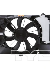 TYC Genera Dual Radiator and Condenser Fan Assembly Kia Soul 2012-2019                                     - 622600 - Image 4
