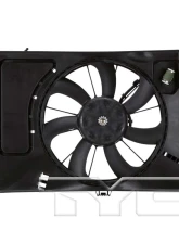 TYC Genera Dual Radiator and Condenser Fan Assembly Kia Soul 2012-2019                                     - 622600 - Image 3