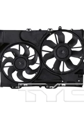 TYC Genera Dual Radiator and Condenser Fan Assembly Chevrolet Equinox 2008-2009 3.4L V6                                     - 622610 - Image 4