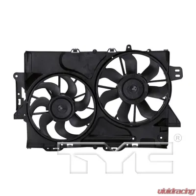 TYC Genera Dual Radiator and Condenser Fan Assembly Chevrolet Equinox 2008-2009 3.4L V6 - 622610