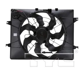 TYC Genera Dual Radiator and Condenser Fan Assembly